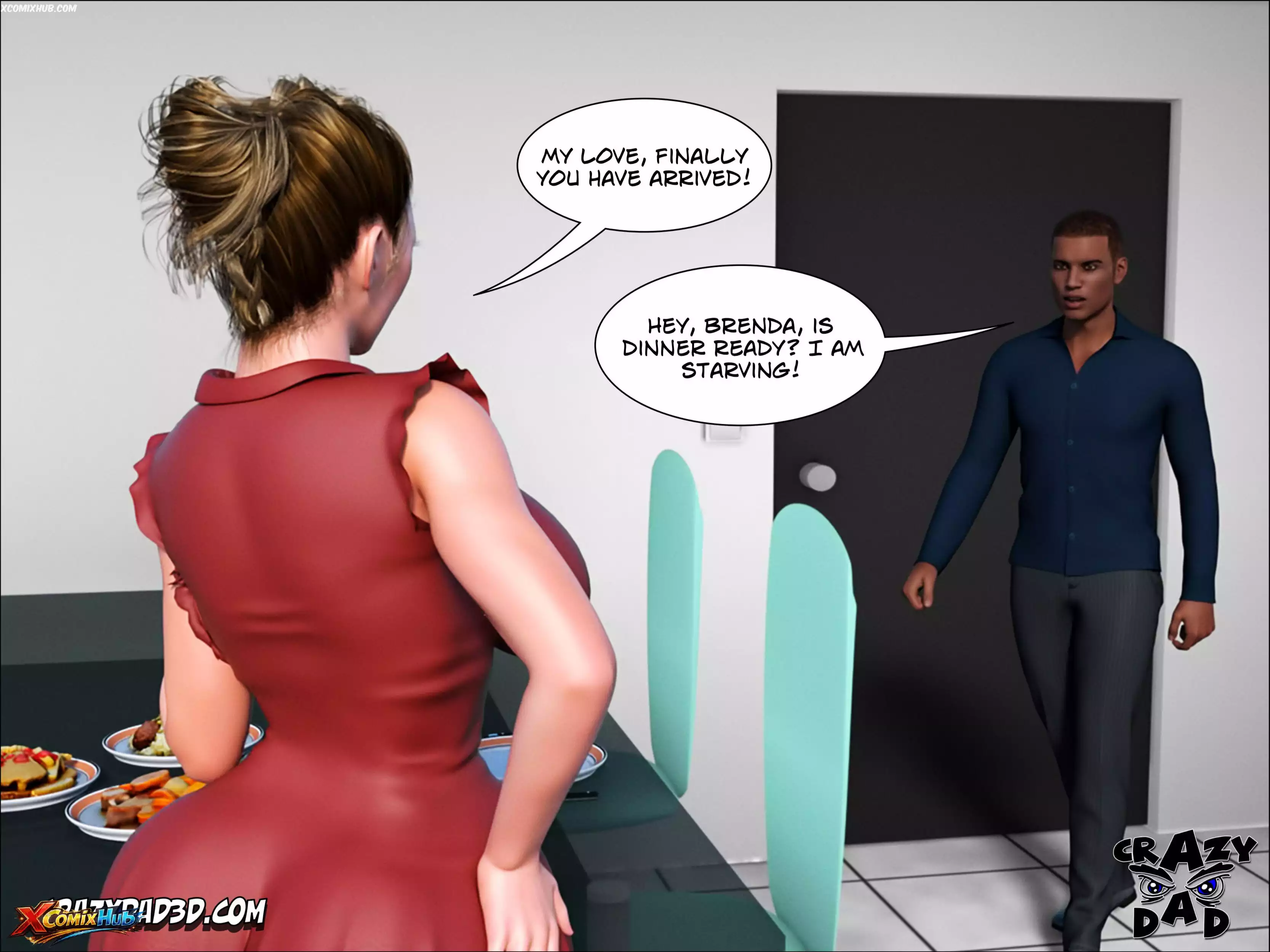 Father In Law At Home Chapter 3 Crazydad3d 045 Comic Page 45